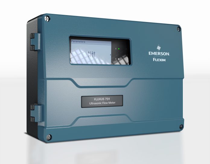 Emerson announces non-intrusive ultrasonic flow meter series